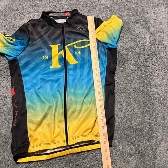 Podiumwear Cycle Jersey Shirt Mens Small Performance Cycling Pocket - Picture 4 of 5